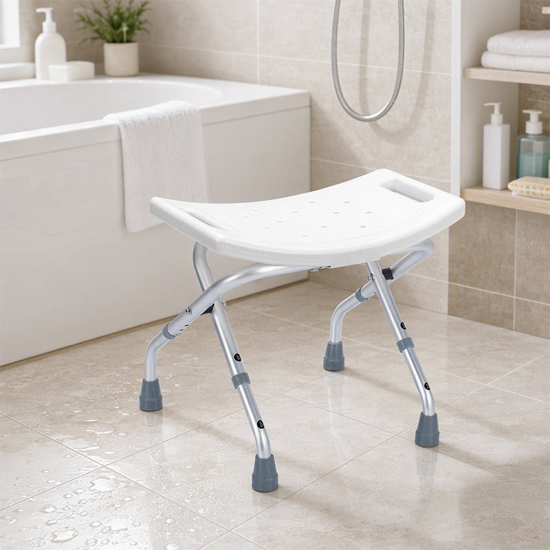 🪑 50% RABATT! 🚿 Faltbarer Duschstuhl – Robust, rostfrei & stabil ✨