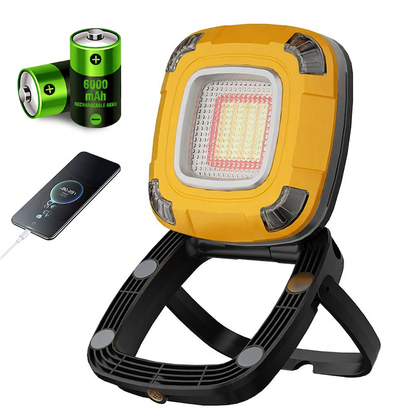 📢📢50% RABATT !!⏰Tragbares multifunktionales LED-Notlicht