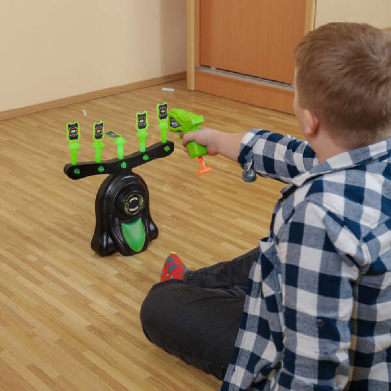 🔥Solange der Vorrat reicht 40 % Rabatt!🎉Leuchtendes Schießziel-Spielzeugpistole-Set für Kinder
