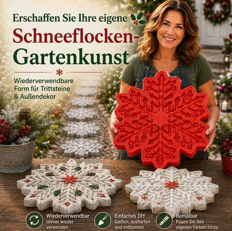🌻 JETZT 50% RABATT! 🎨 Wiederverwendbare Gartengussform – Kreative Designs, langlebig & einfach zu verwenden – Gestalten Sie mühelos einzigartige Gartendekorationen ✨