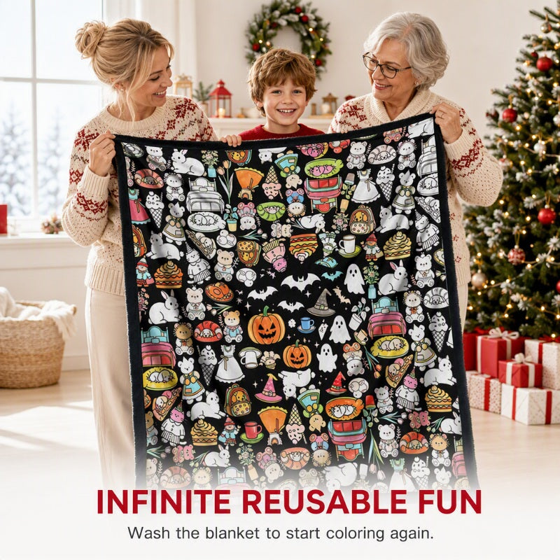 🎅 Frühes Weihnachtsangebot – 50 % Rabatt 🎄🎨 Familien-DIY-Ausmaldecke für alle Altersgruppen 🎁 Das perfekte Geschenk für Familie und Freunde