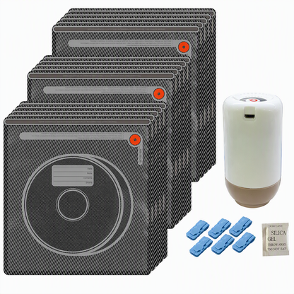 🎯 50% RABATT! ✨ Vakuum-Aufbewahrungsbeutel-Set für 3D-Drucker-Filament – Feuchtigkeitsschutz, Doppel-Reißverschluss & Lichtschutz – Hält Filament trocken & druckbereit 🧵