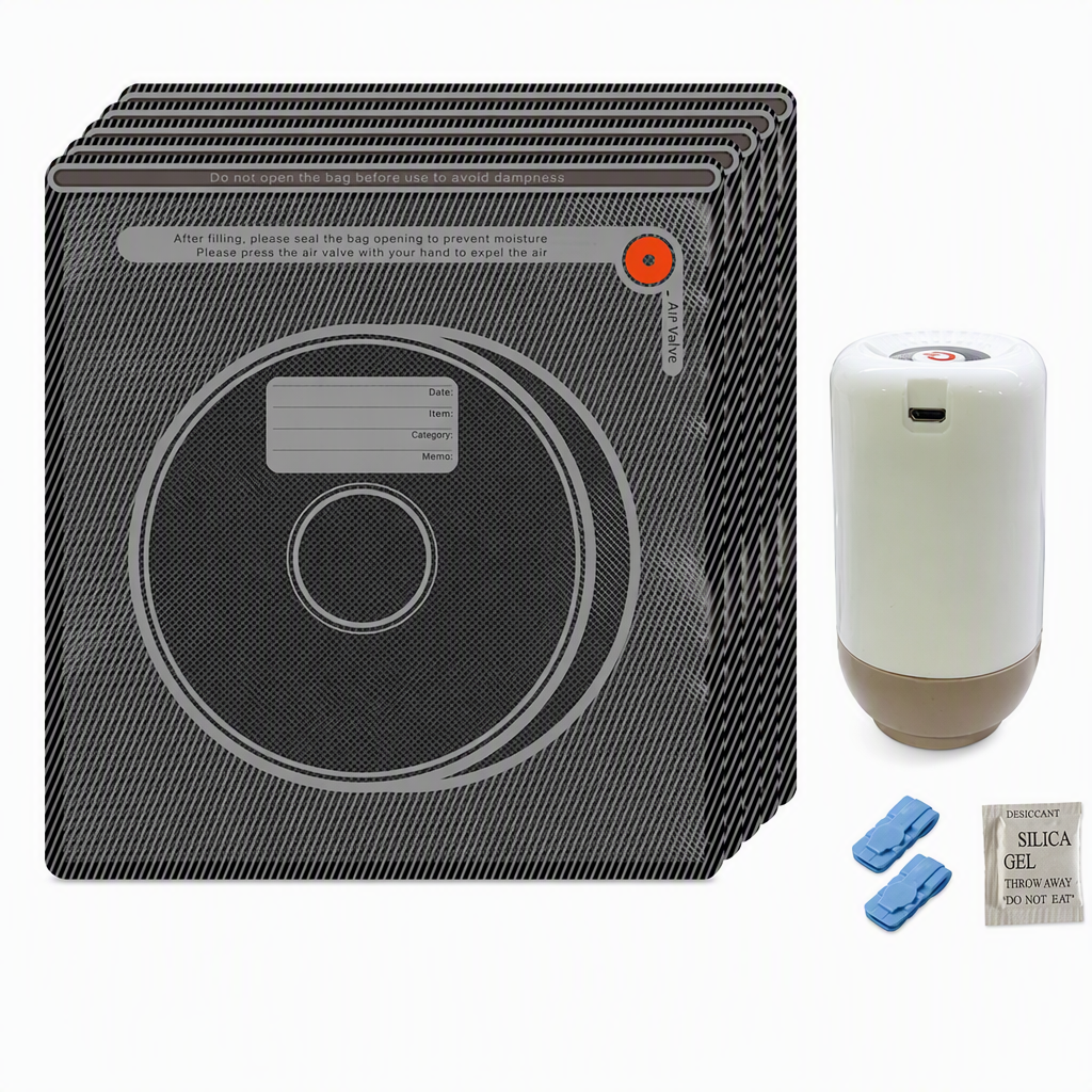 🎯 50% RABATT! ✨ Vakuum-Aufbewahrungsbeutel-Set für 3D-Drucker-Filament – Feuchtigkeitsschutz, Doppel-Reißverschluss & Lichtschutz – Hält Filament trocken & druckbereit 🧵