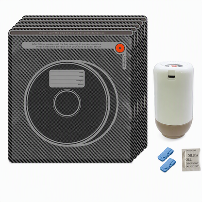 🎯 50% RABATT! ✨ Vakuum-Aufbewahrungsbeutel-Set für 3D-Drucker-Filament – Feuchtigkeitsschutz, Doppel-Reißverschluss & Lichtschutz – Hält Filament trocken & druckbereit 🧵