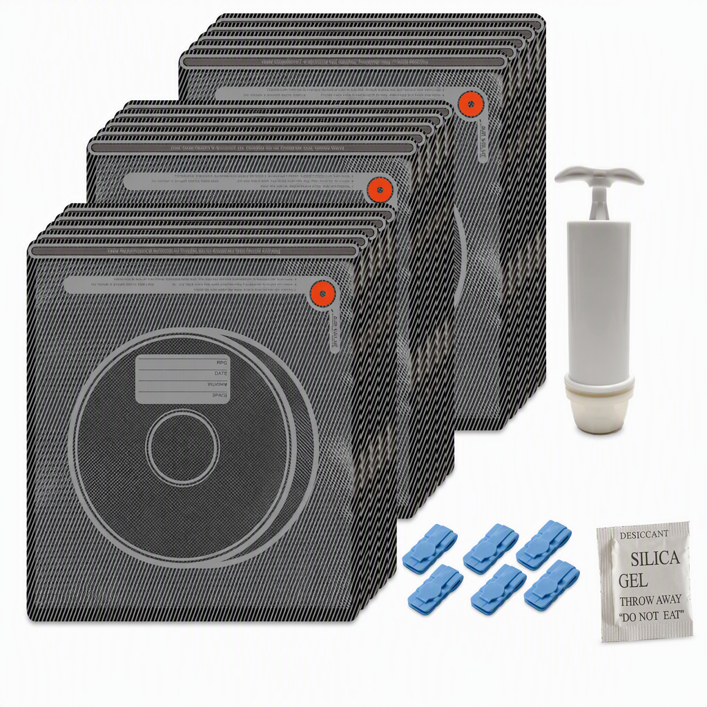 🎯 50% RABATT! ✨ Vakuum-Aufbewahrungsbeutel-Set für 3D-Drucker-Filament – Feuchtigkeitsschutz, Doppel-Reißverschluss & Lichtschutz – Hält Filament trocken & druckbereit 🧵