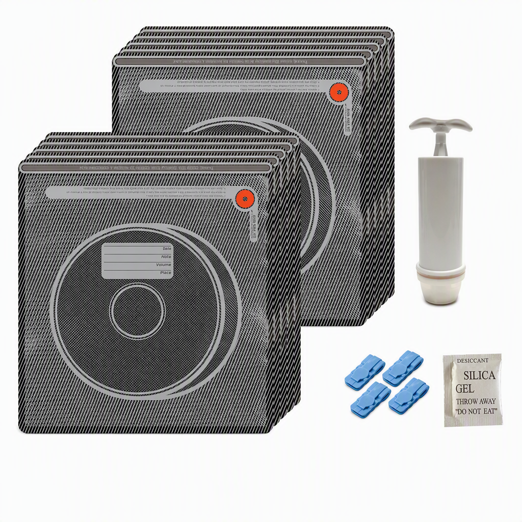 🎯 50% RABATT! ✨ Vakuum-Aufbewahrungsbeutel-Set für 3D-Drucker-Filament – Feuchtigkeitsschutz, Doppel-Reißverschluss & Lichtschutz – Hält Filament trocken & druckbereit 🧵