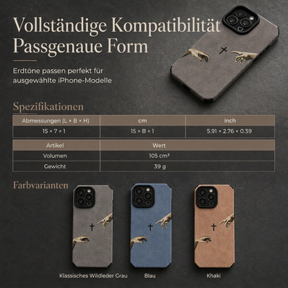 📱 50% RABATT! 🛡️ Wildleder-Schutzhülle – Stoßfest & hochwertig ✨