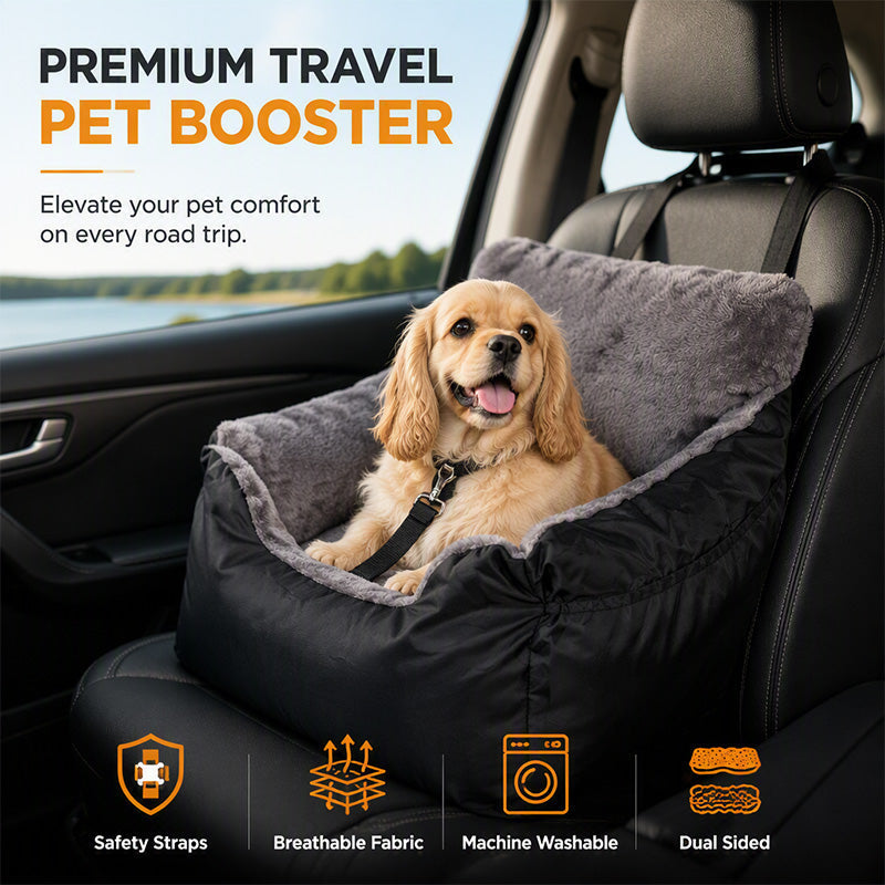 🐶 50 % Rabatt ! Halbgeschlossener Auto-Hundesitz – Sicher reisen, rundum geschützt! 🛡️ Kratzfest & schmutzabweisend, integrierter Gurt, weich gepolstert 🚙 Limitiertes Angebot ⏰