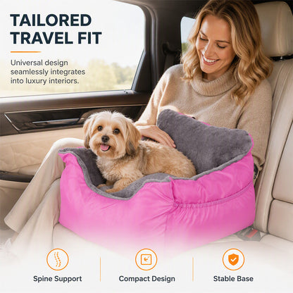 🐶 50 % Rabatt ! Halbgeschlossener Auto-Hundesitz – Sicher reisen, rundum geschützt! 🛡️ Kratzfest & schmutzabweisend, integrierter Gurt, weich gepolstert 🚙 Limitiertes Angebot ⏰
