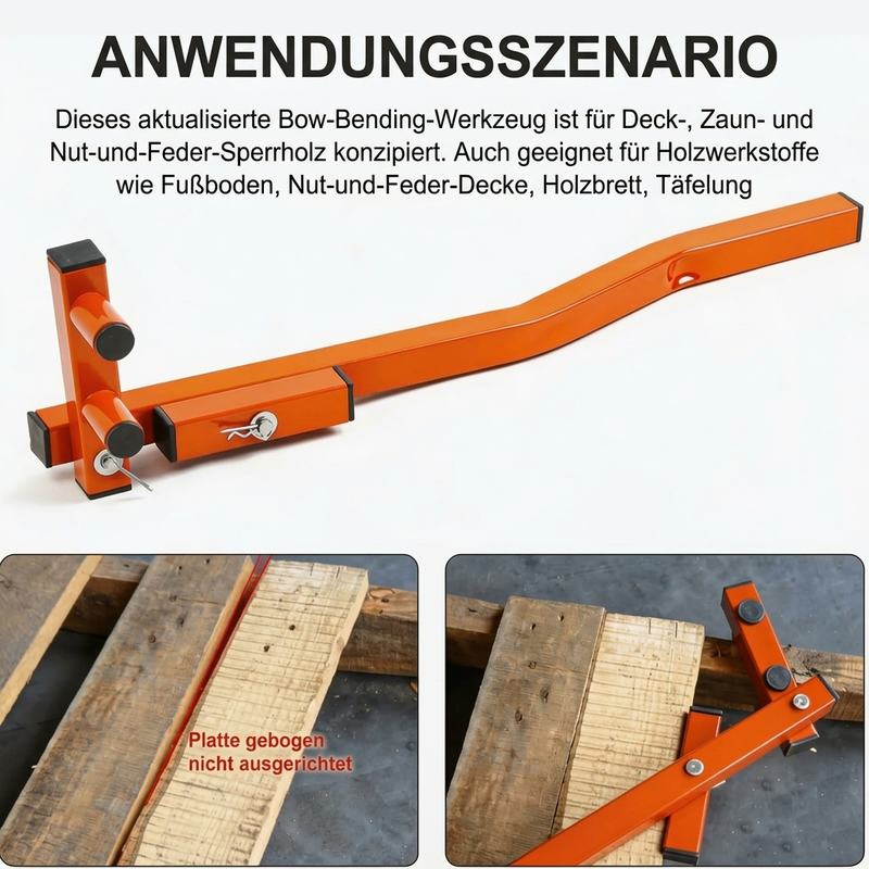 📢📢40% RABATT !!⏰Mehrwinkel-Dielenglätter und Holzplatten-Einsteller, Bodenverlegewerkzeug für die Holzbearbeitung