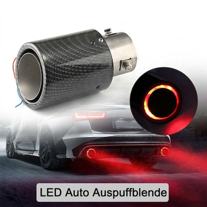 📢📢40% RABATT !!⏰Universelles LED-Auspuffrohr für Autos