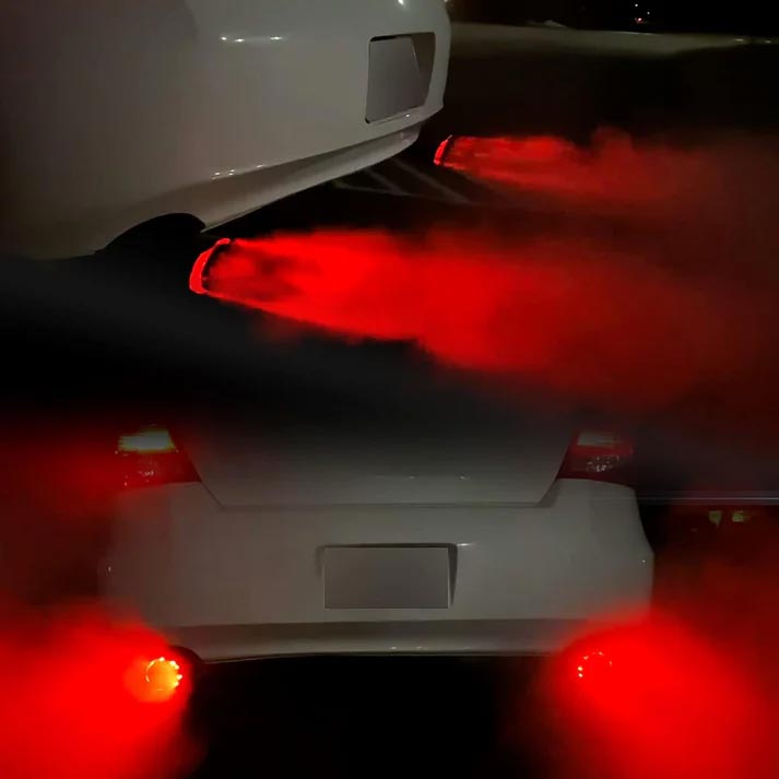 📢📢40% RABATT !!⏰Universelles LED-Auspuffrohr für Autos