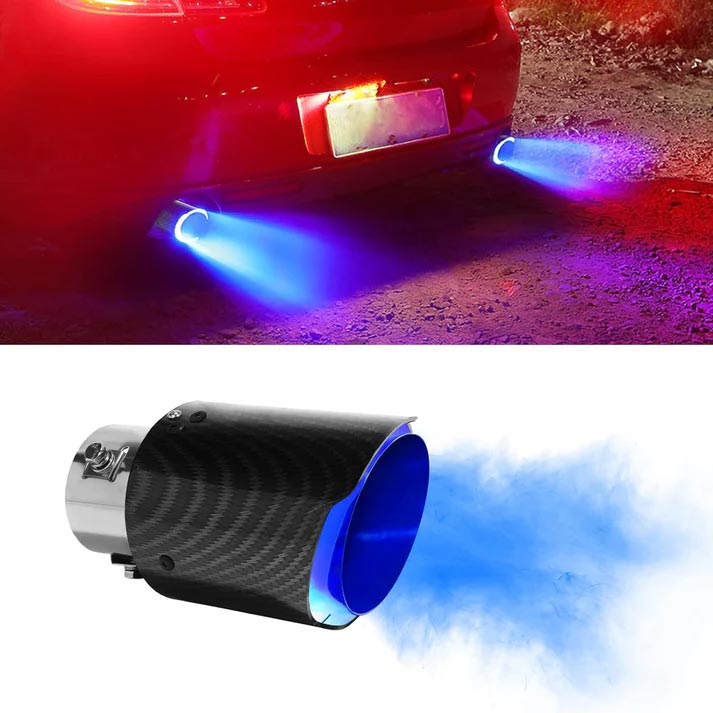 📢📢40% RABATT !!⏰Universelles LED-Auspuffrohr für Autos