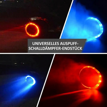 📢📢40% RABATT !!⏰Universelles LED-Auspuffrohr für Autos