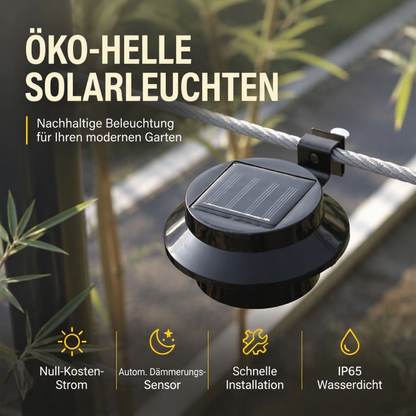 ☀️✨ Solarleuchten für Außen – stromsparend, langlebig und die ganze Nacht für stimmungsvolle Beleuchtung 🌙🏡