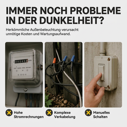 ☀️✨ Solarleuchten für Außen – stromsparend, langlebig und die ganze Nacht für stimmungsvolle Beleuchtung 🌙🏡
