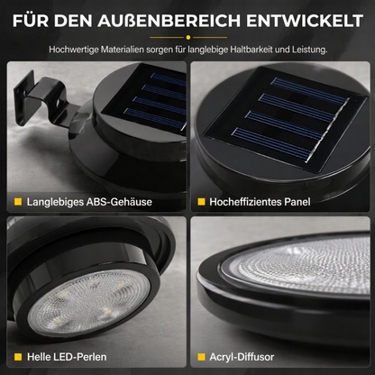 ☀️✨ Solarleuchten für Außen – stromsparend, langlebig und die ganze Nacht für stimmungsvolle Beleuchtung 🌙🏡