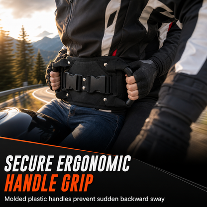 ⏳Zeitlich begrenztes Angebot⏰: Motorrad-Haltegurt für Beifahrer 🏍️
