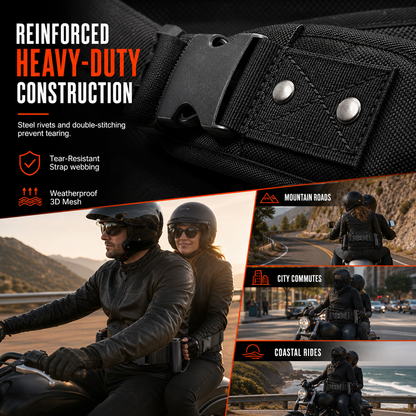 ⏳Zeitlich begrenztes Angebot⏰: Motorrad-Haltegurt für Beifahrer 🏍️