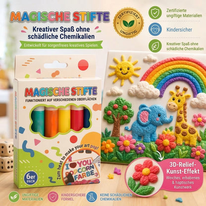 📢📢50% RABATT !!⏰Magic Pen – Zeichne 3D-Motive mit nur einem Strich!🎄DIY Bubble Magic Drawing Pens