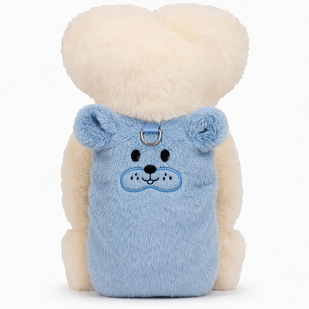 🐾50 % Rabatt🧵Fleece‑gefütterte Haustierweste, süße Cartoon‑Stickerei für Hunde und Katzen🐕