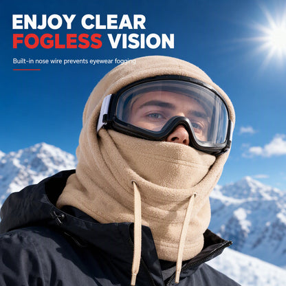 🧣🧗3-in-1-Winter-Polarfleece-Sturmhaube | Verhindert das Beschlagen der Skibrille beim Skifahren und Winterradfahren🏂