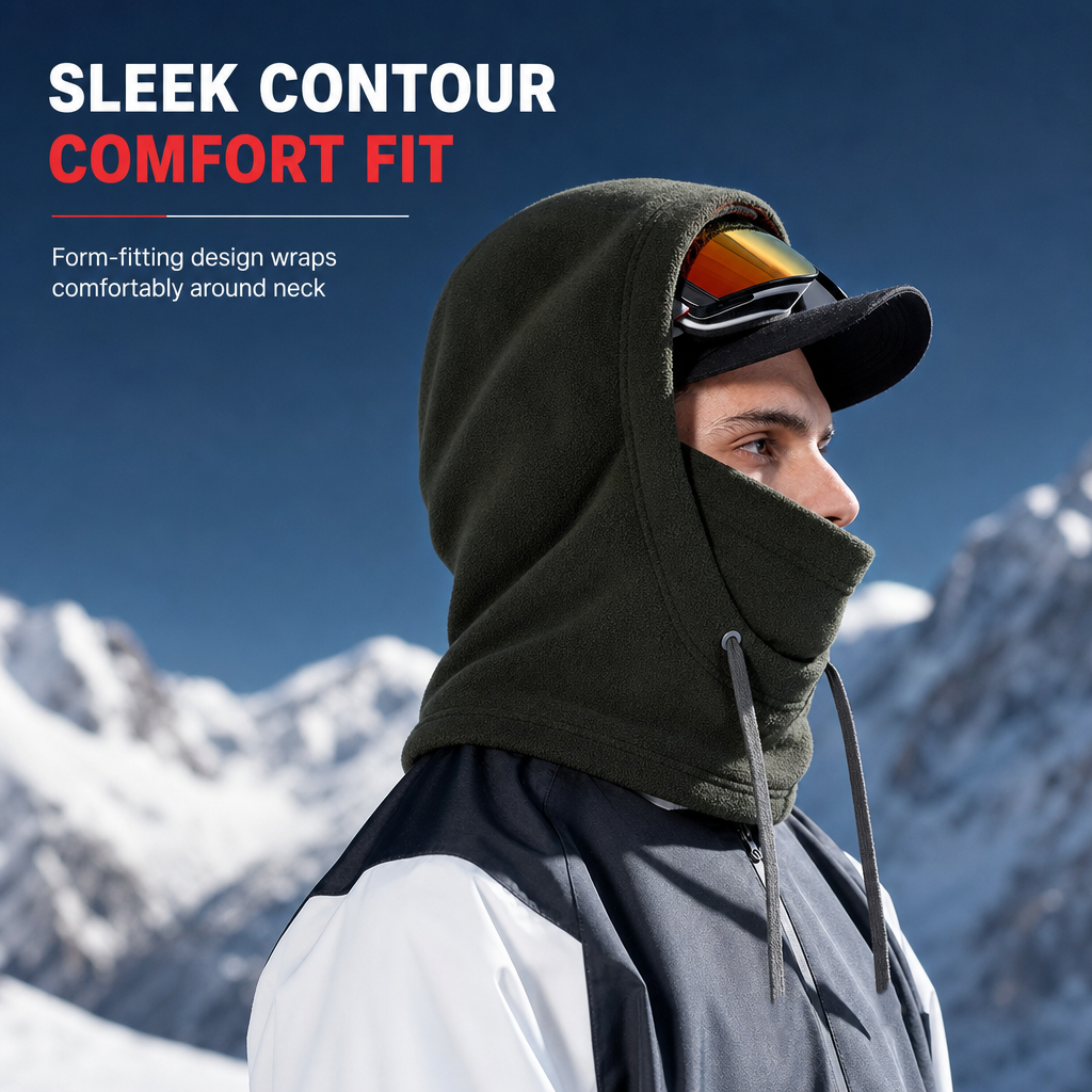 🧣🧗3-in-1-Winter-Polarfleece-Sturmhaube | Verhindert das Beschlagen der Skibrille beim Skifahren und Winterradfahren🏂