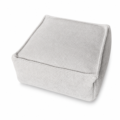 📢 50% RABATT! 🧺 Aufbewahrungs-Pouf-Hülle – Großer Reißverschluss, waschbar & 45x45x23cm ✨