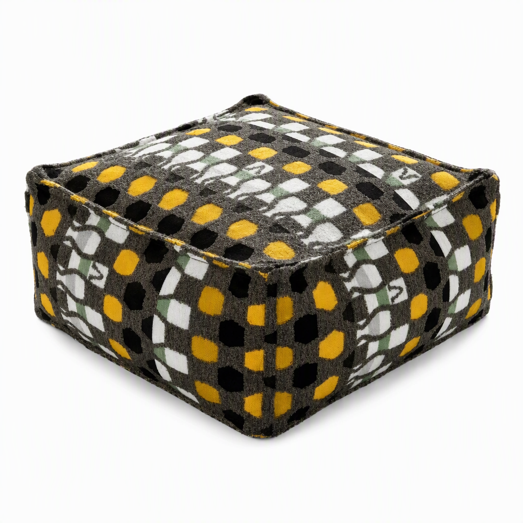 📢 50% RABATT! 🧺 Aufbewahrungs-Pouf-Hülle – Großer Reißverschluss, waschbar & 45x45x23cm ✨