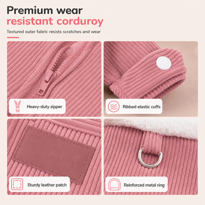 Warme Lammfleece-Haustierweste Herbst Winter Verdickte Fleece-Gefütterte Hundekleidung für Katzen und Hunde