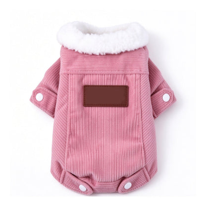Warme Lammfleece-Haustierweste Herbst Winter Verdickte Fleece-Gefütterte Hundekleidung für Katzen und Hunde