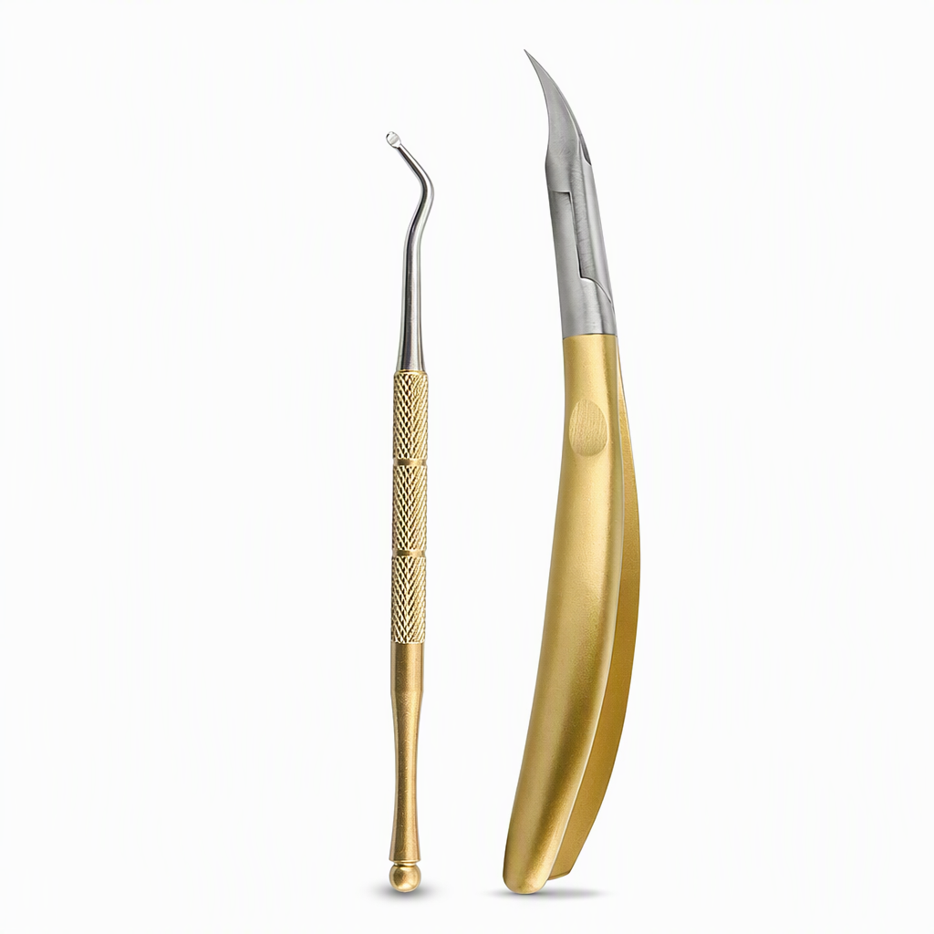 ✂️ Edelstahl-Nagelzange für eingewachsene Nägel & Nagelhaut – Maniküre-Set mit Hautzange & Nagelknipser