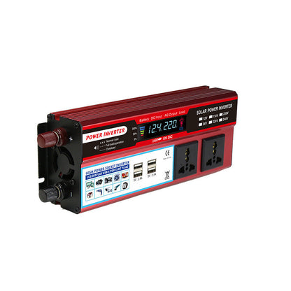 🔥📢 Zeitlich begrenztes Angebot! 🔌Tragbarer 2000W Wechselrichter – DC zu AC Autoladegerät-Adapter, versorgen Sie Ihre Geräte auf Roadtrips, beim Camping & in Notfällen ⚡