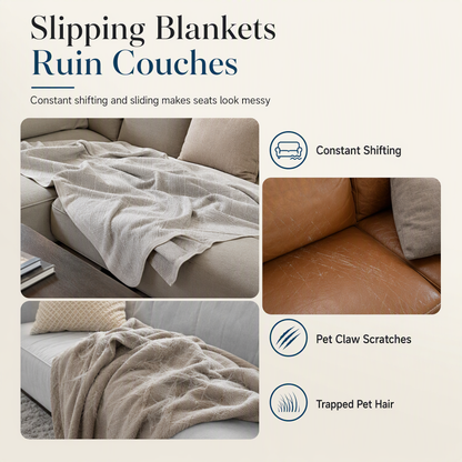 Rutschfester Soft-Touch-Sofabezug
