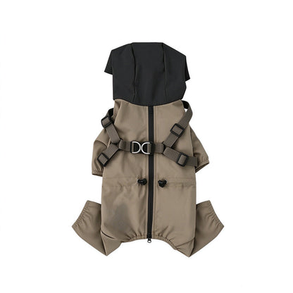 Warmer wattierter Hunde-Wintermantel Wasserdicht Winddicht Outdoor Haustier für Herbst und Winter