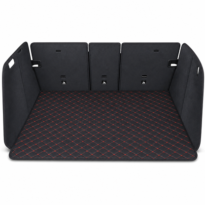 Universelle Kofferraummatte aus PVC-Leder für Limousinen und SUVs – Leicht zu reinigen (100 x 70 cm)