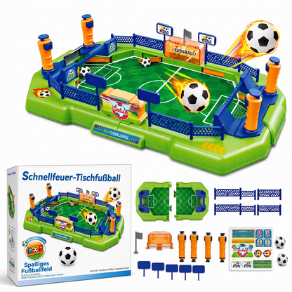 2-Spieler-Schlacht Tischfußball Spiel Interaktives Tischfußball-Brettspielzeug für Kinder