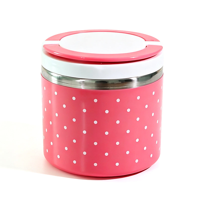 ⏰ NUR FÜR KURZE ZEIT: 50% RABATT!🍱 Edelstahl-Lunchbox mit Deckel – erhöhtes Design, isoliert & tragbar für Schule, Büro & unterwegs