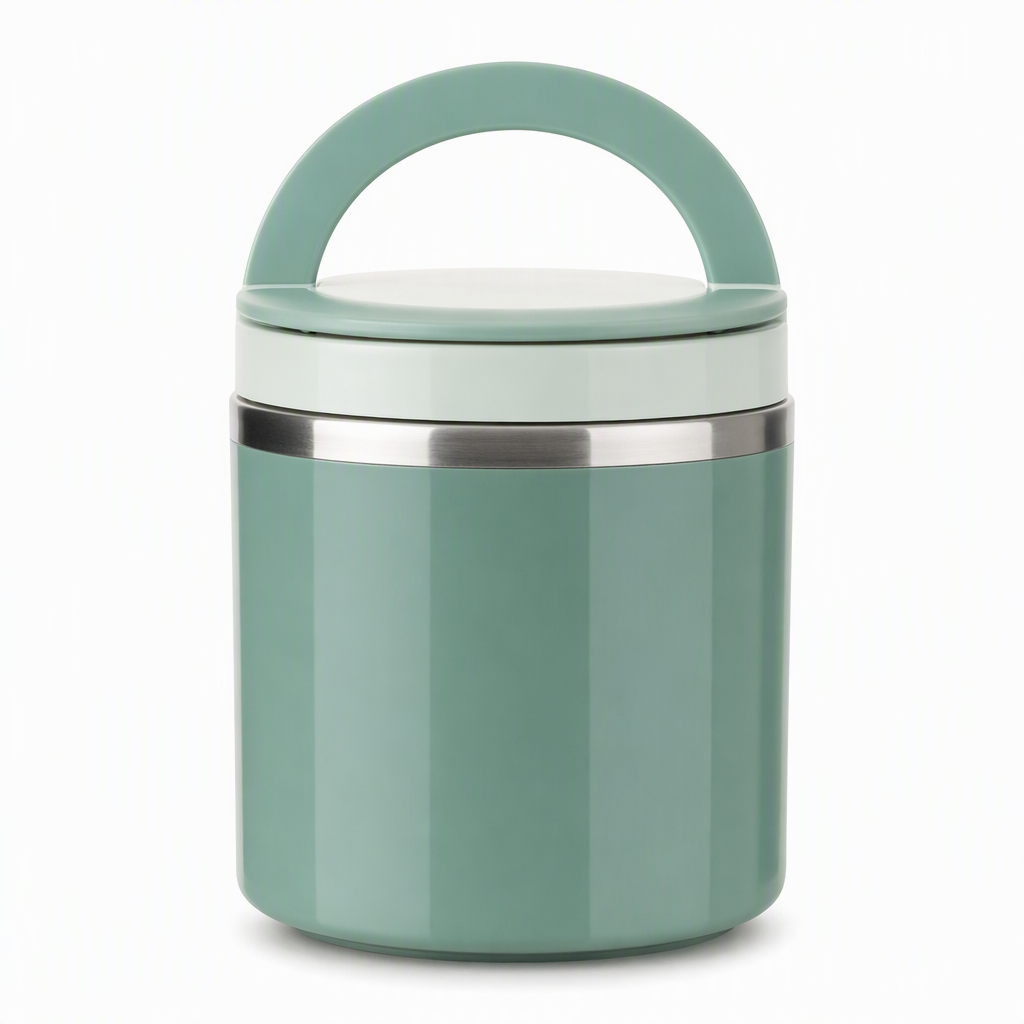 ⏰ NUR FÜR KURZE ZEIT: 50% RABATT!🍱 Edelstahl-Lunchbox mit Deckel – erhöhtes Design, isoliert & tragbar für Schule, Büro & unterwegs