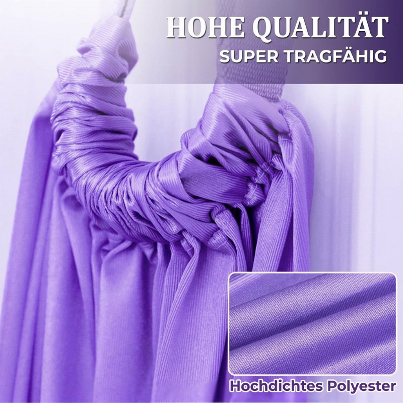 🧘‍♀️ Aerial Yoga Hängematte für sanfte Dehnung & Rückengesundheit – ideal für Zuhause, Anfänger & Senioren