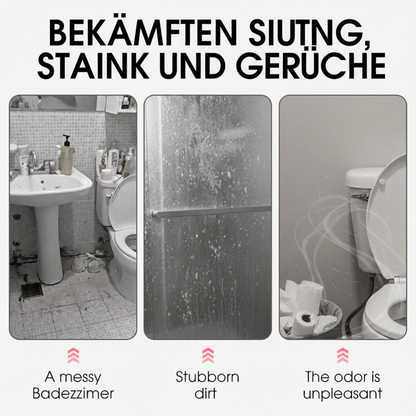 🥳Heißer Sonderangebot 2026🥳💞Über 50.000 verkaufte Exemplare! 🚿✨ 50 % Rabatt! Multifunktionales Badreinigungsspray
