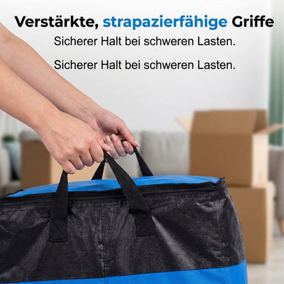 📦 KAUFE 2, ERHALTE 1 GRATIS! ⏰ Faltbare Aufbewahrungs- & Umzugstasche – Groß, stabil & wasserabweisend – Ideal für Kleidung, Bettwäsche oder Umzug – mit Griffen & Reißverschluss – platzsparend verstaut ✨🧳