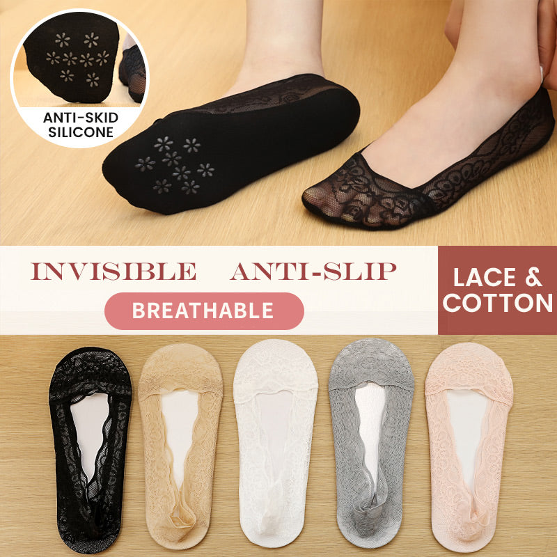 Calcetines de damas suaves con una punta que no
