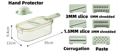 Cuisine Slicer Custs Cups Vegetres et viande multifonctionnels