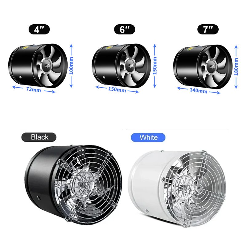 [Super aspiration] ventilateur d'air d'échappement multifonctionnel, plus puissant et plus puissant