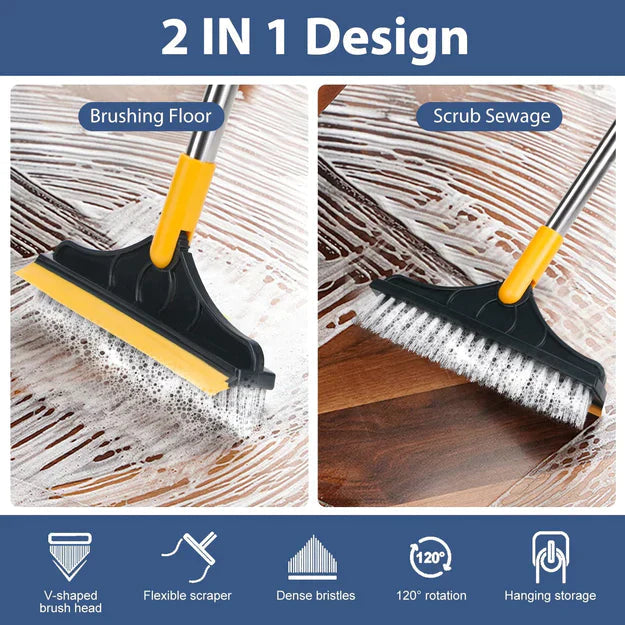 🎅Christmas cleaning🎅2-in-1 cleaning brush with soft wiper