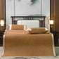 Summer Ice Silk Rattan Mat Bed Sheet 3-Piece Set