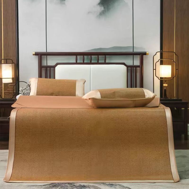 Sume de cama de cama de seda de hielo de hielo seta de cama mate 3 partes