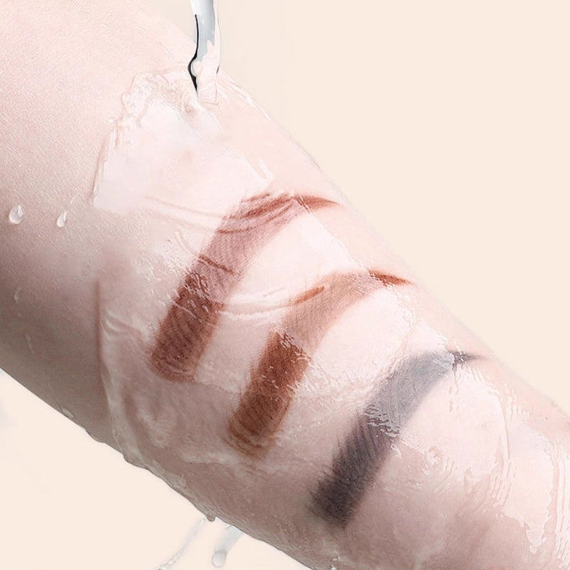 Peel-off wenkbrauw kleurstof set