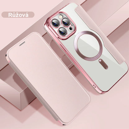 Syntetisk läderväska för iPhone
